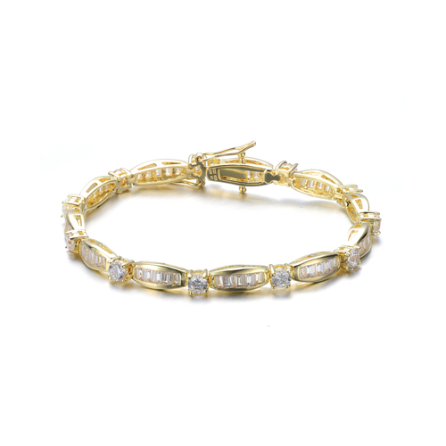 Collette Z Goldplated Sterling Silver Cubic Zirconia Bracelet