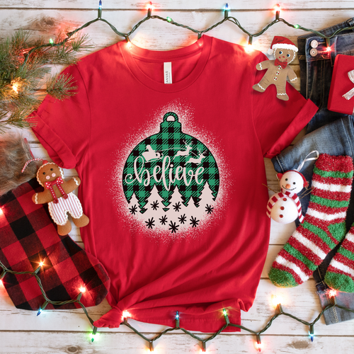 BELIEVE XMAS T-SHIRT