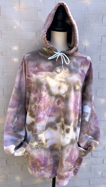 Ice Dyed Tie Dye Hoodie