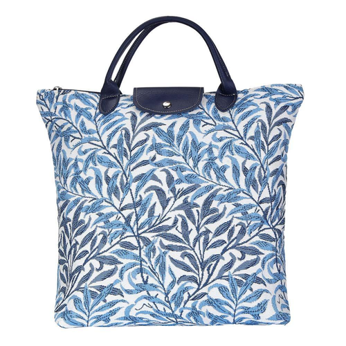 William Morris Willow Bough Foldaway Grocery Bag