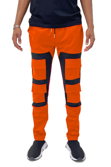 Colorblock Pouch Joggers