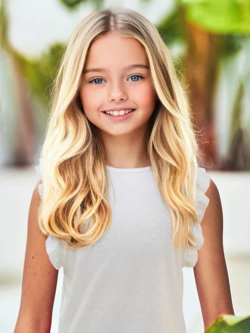 White Eyelet Ruffle Top