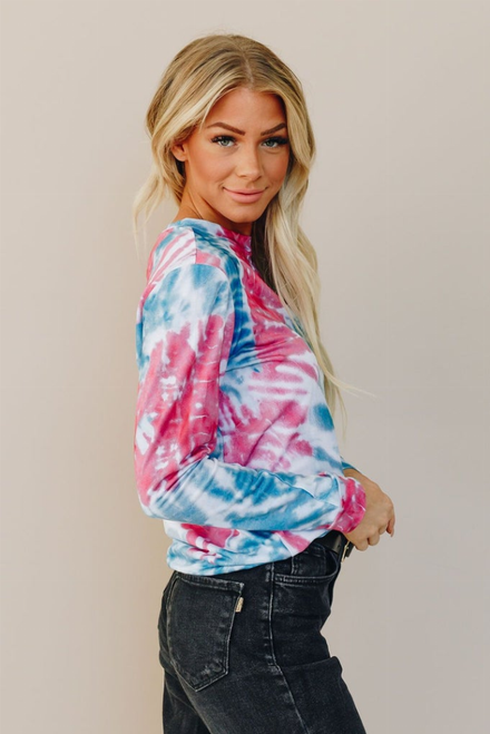 Colors of the Wind Tie Dye Top