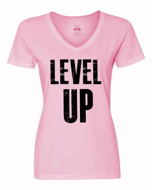 Level Up ladies Shirt Large