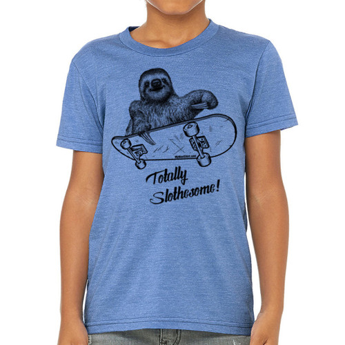 Sloth Riding A Skateboard