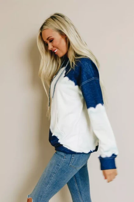 Swipe Right Tie Dye Hoodie