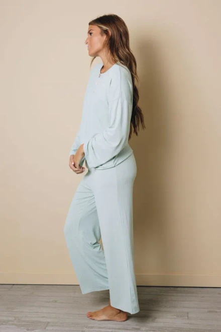 Aurora Buttoned Lounge Wear