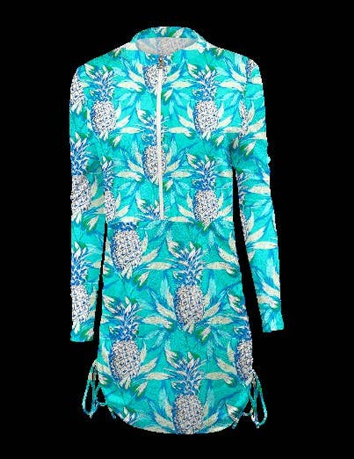 Banana Boat Woman's Adjustable Floral Printed Swim Dress