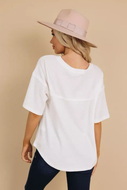 Workin' Myself Waffle Knit Tee