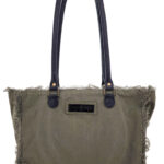 Beach Bus Canvas Tote