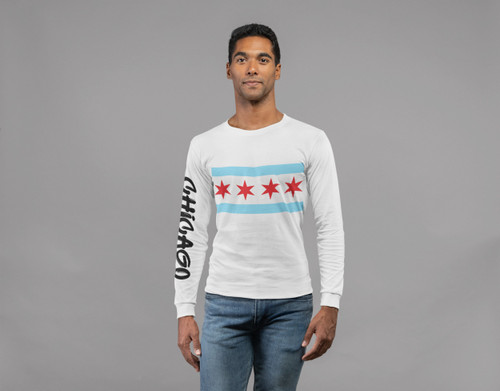 Chicago Flag Crewneck - Graffiti