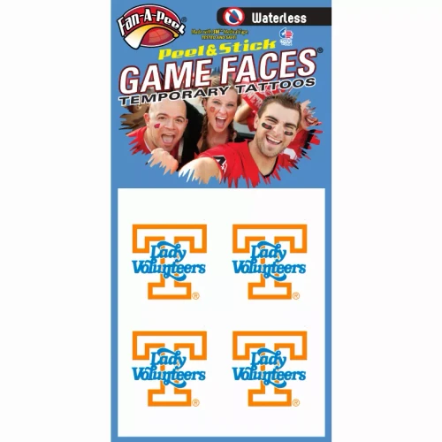 Waterless Peel & Stick Temporary Tattoos Fan-A-Peel / Gamesfaces