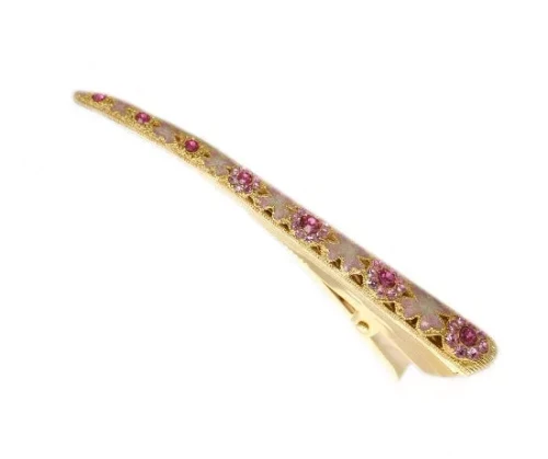 Large Salon Hair Pin Epoxy & Stone