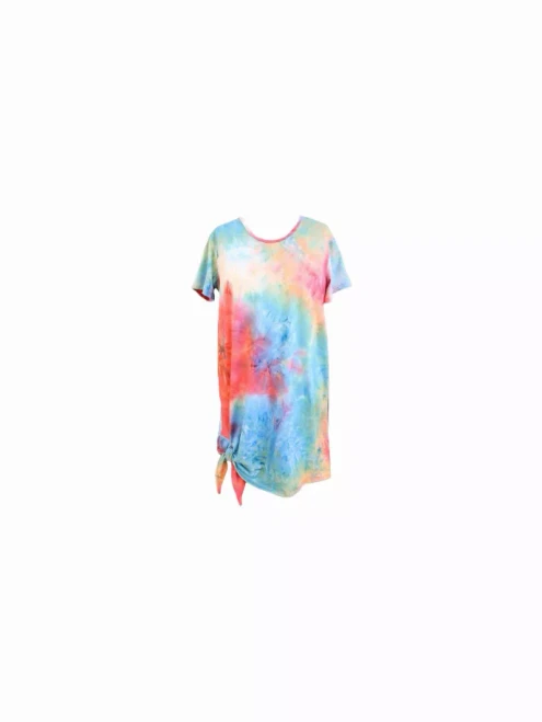 Rainbow Tie Dye Mini Dress