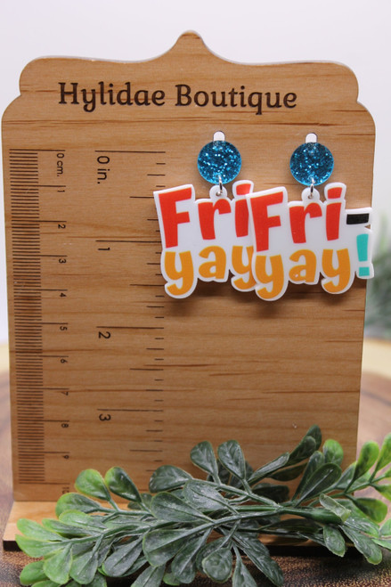 FRI-YAY! Dangle Earrings