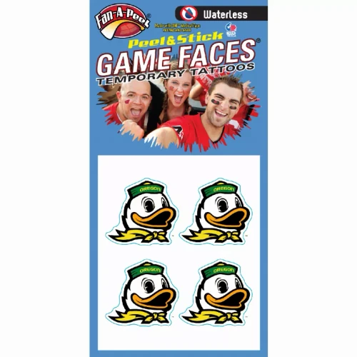 Waterless Peel & Stick Temporary Tattoos Fan-A-Peel / Gamesfaces