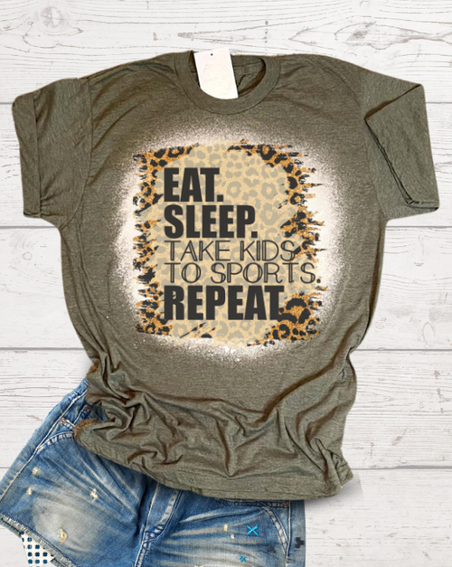 Eat SLeep Take Kids To Sport Tee
