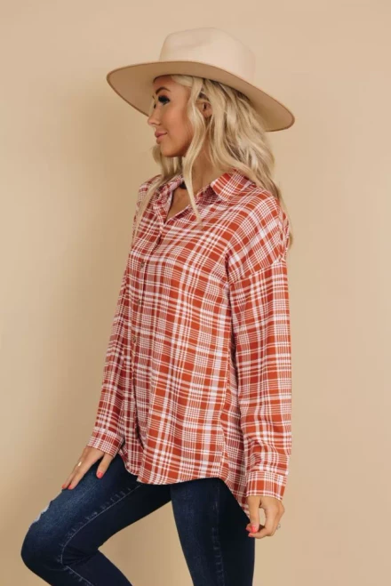 Jess & Josie Plaid Shirt