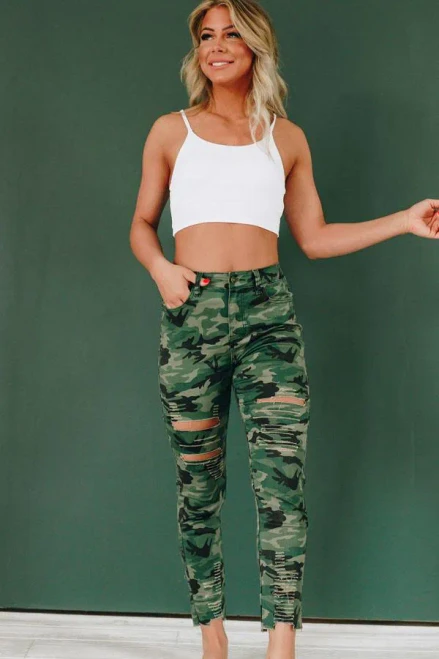 GI Jane Camo Pants