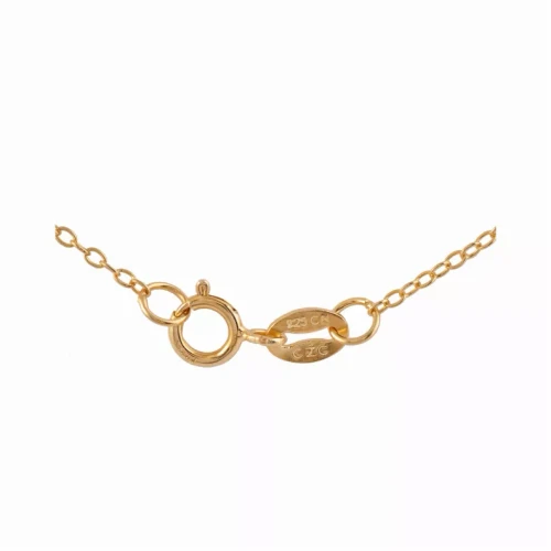 Collette Z Goldplated Sterling Silver Cubic Zirconia Double Heart Necklace