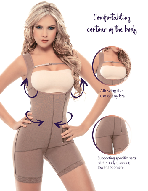 Siluet  Postsurgical Slimming Braless Body Shaper