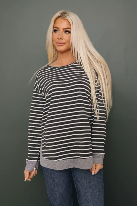 Long Live Stripes Long Sleeve Top