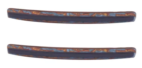 Handmade Dome Magali Barrettes in Assorted Colors (Pair)