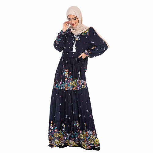 Elegant Ruffle Flower Dress