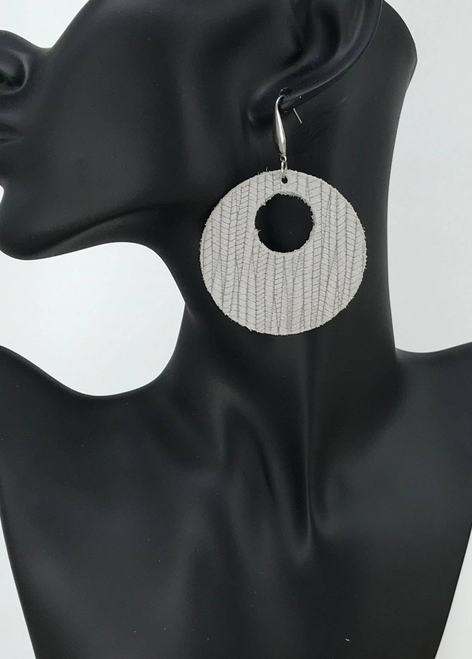 Genuine Leather Earrings 