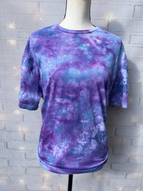 Grape Crush Ice Tie Dye Blank Tee