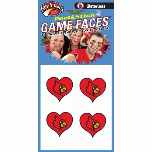 Waterless Peel & Stick Temporary Tattoos Fan-A-Peel / Gamesfaces
