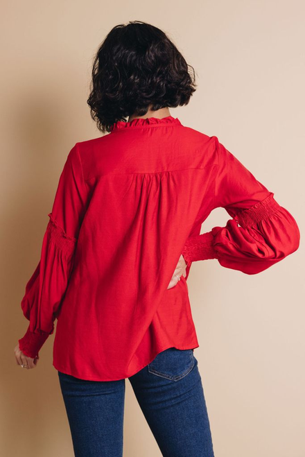 Carson Drawstring Blouse