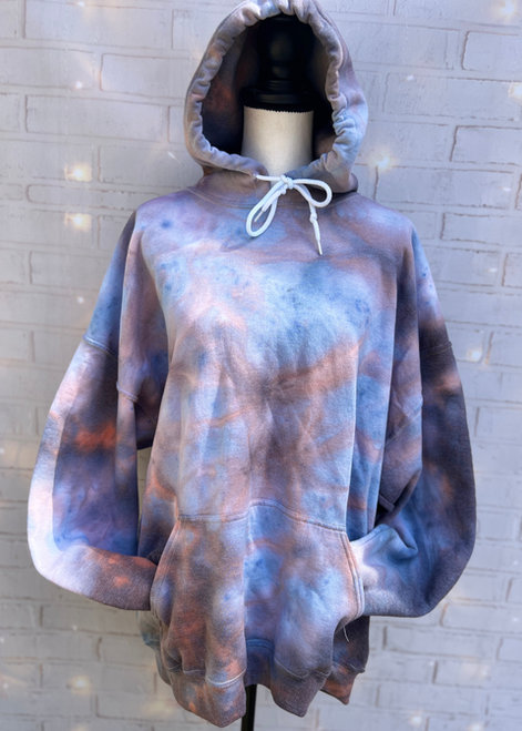 Ice Dyed Tie Dye Hoodie