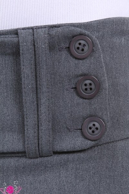 Grey Slacks Work Pants