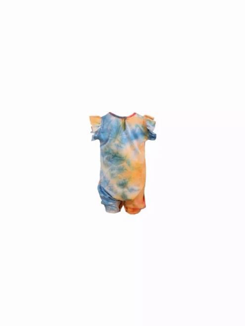 Sorbet Rainbow Ruffle Romper