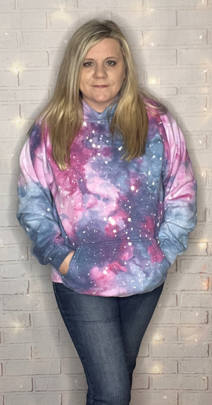 Ice Dyed Tie Dye Hoodie