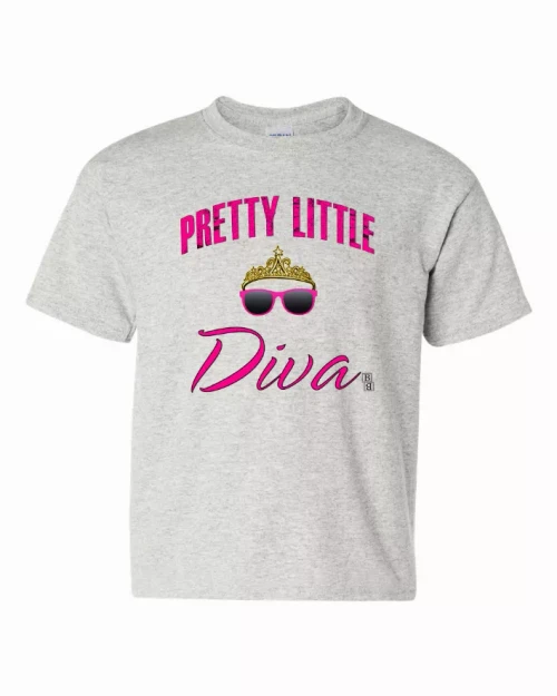 Pretty Little Diva Youth T-Shirt  Youth Small