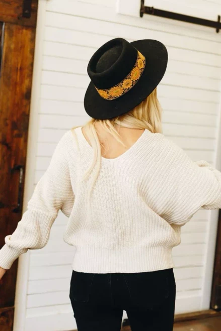 Take It Easy Knit Sweater