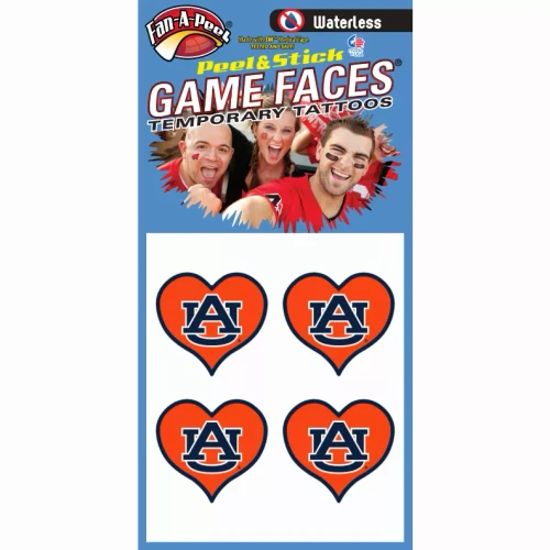 Waterless Peel & Stick Temporary Tattoos Fan-A-Peel / Gamesfaces