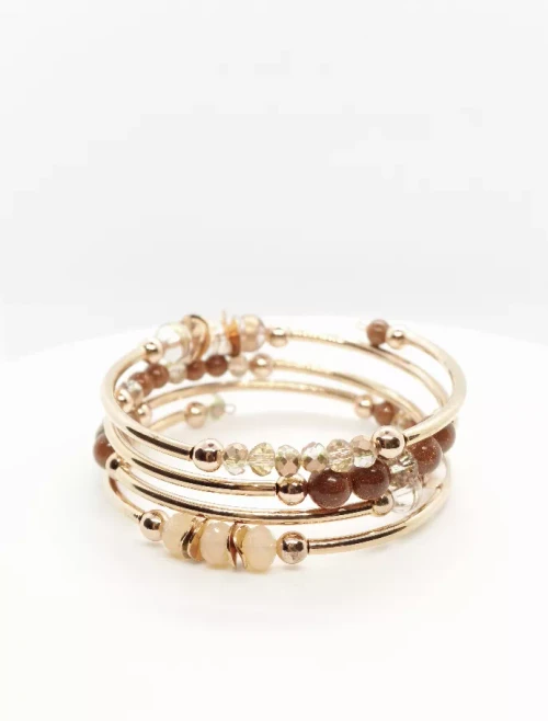 Wrap Bracelets- Phoebe In Sunstone Blush