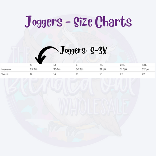 Purple Ice Dyed Tie Dye Blank Joggers