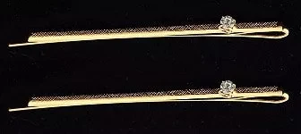 Swarovski Rhinestone Bobby Pins (Pair)