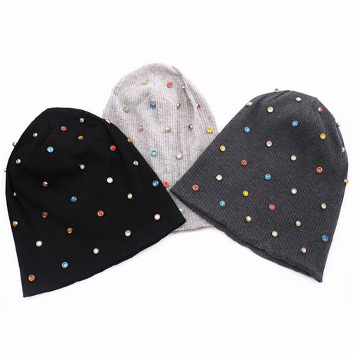 Rhinestone Beanie