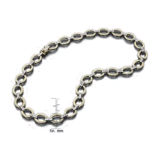 Collette Z Dark Sterling Silver Chain Necklace