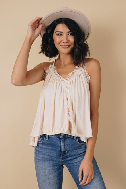 Condie Deep V Neck Tank