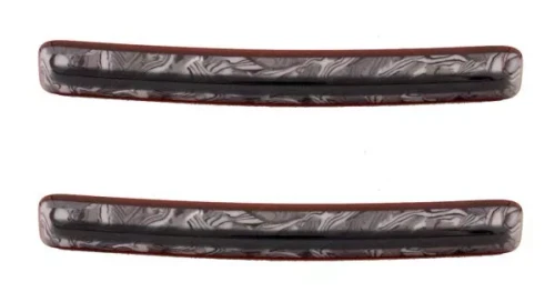 Handmade Dome Magali Barrettes in Assorted Colors (Pair)