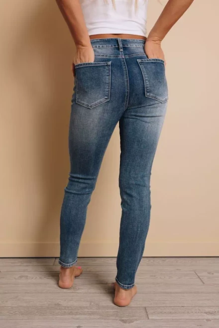 Casey Distressed Skinny Jeans