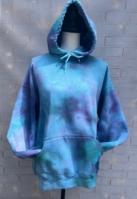 Ice Dyed Tie Dye Hoodie