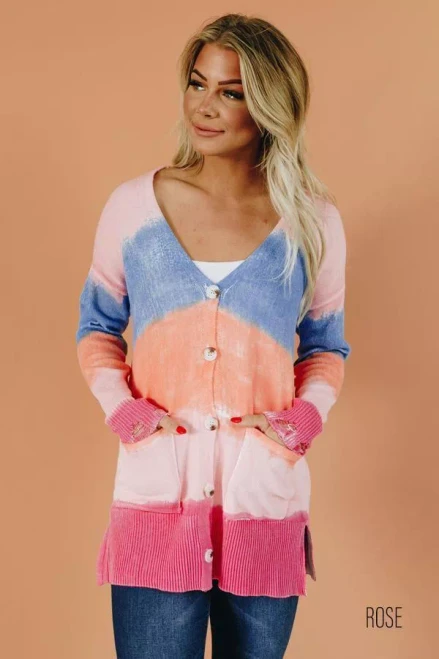 Razzle Dazzle Ombre Cardigan