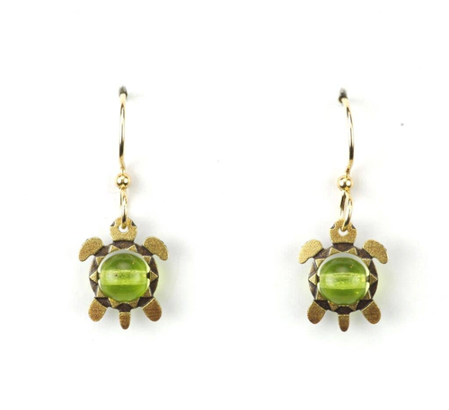 Turtle with Bead Yello with Green